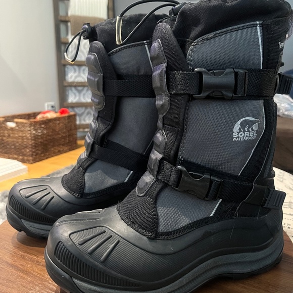 SOREL ALPHA TRAC BUCKLE 60 EXTREME WATERPROOF INSULATED WINTER BOOTS WOMEN’S S8 - Picture 1 of 5